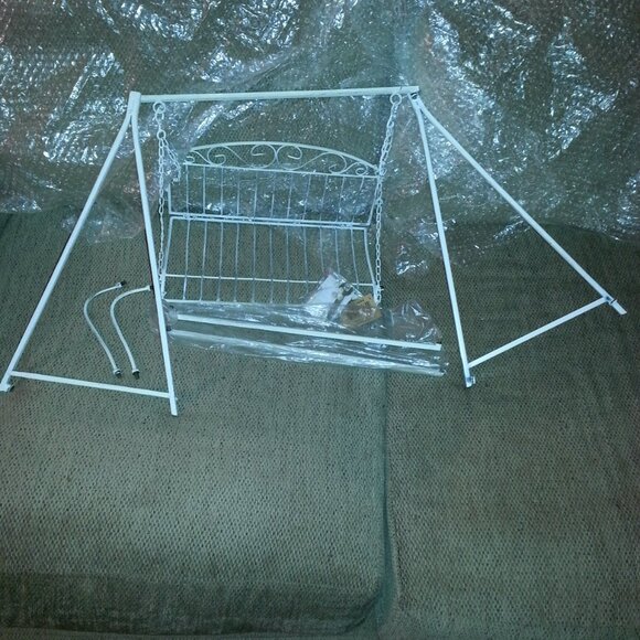 VTG Metal Doll Swing By HANNA'S Handiwork Collection gift to children/Home Decor - Picture 4 of 13